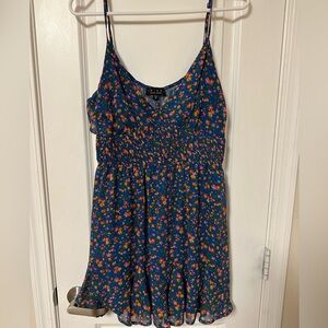 Trixxi Blue Floral Dress
